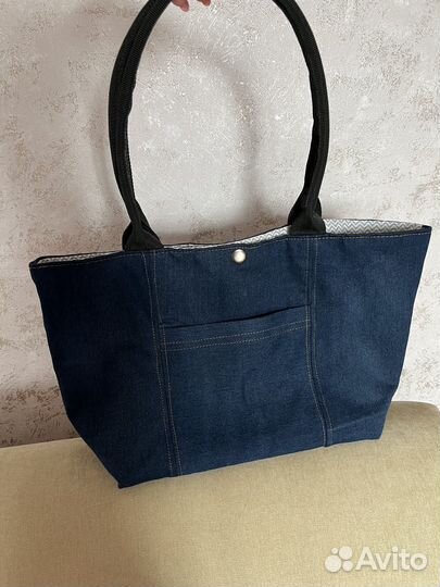 Сумка женская джинсовая