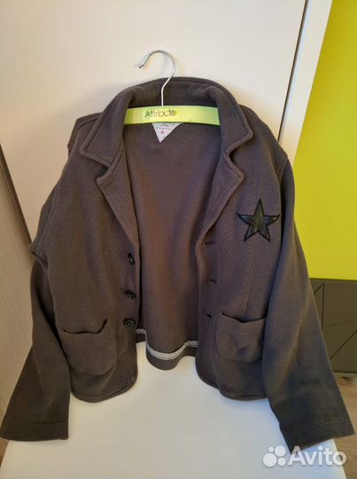 Пиджак хлопок 6-8лет