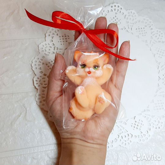 Котята мыло ручной работы