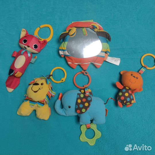 Развивающий коврик Infantino Львёнок, 70*70см