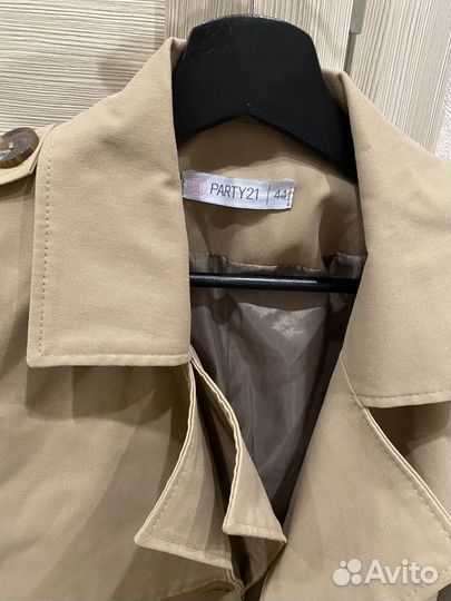 Плащ тренч женский 42 44