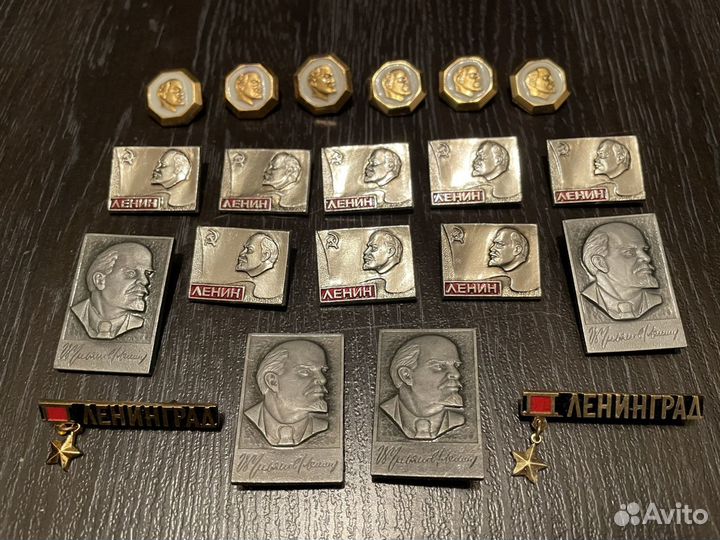 Значки СССР Фестиваль 1957 Ленин лазерная резка