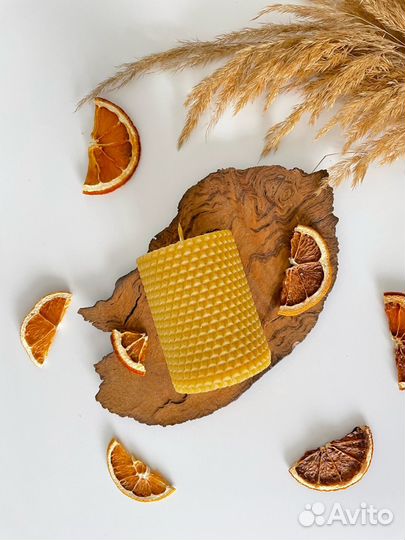 Эко-свечи из пчелиного воска