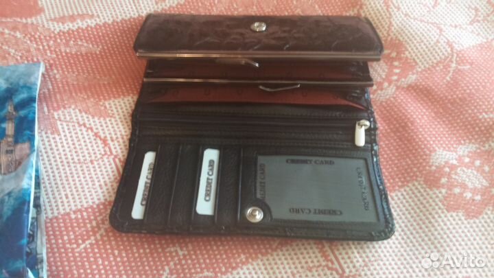 Новый кожаный кошелёк