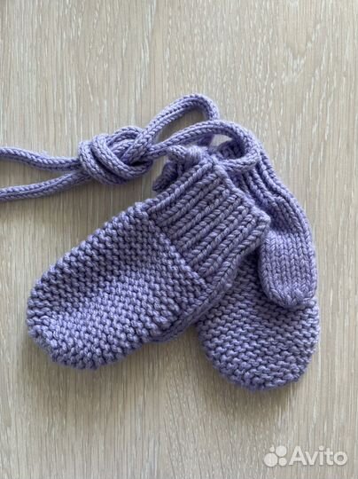 Шапка и рукавички для девочки