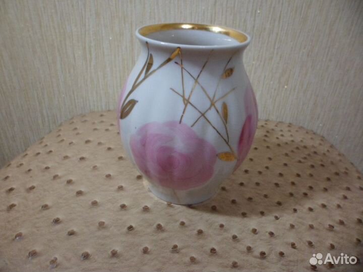 Молочник сливочник Дулево, роспись цветы