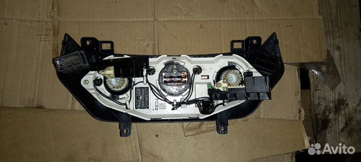 Блок управления печкой chevrolet aveo т250