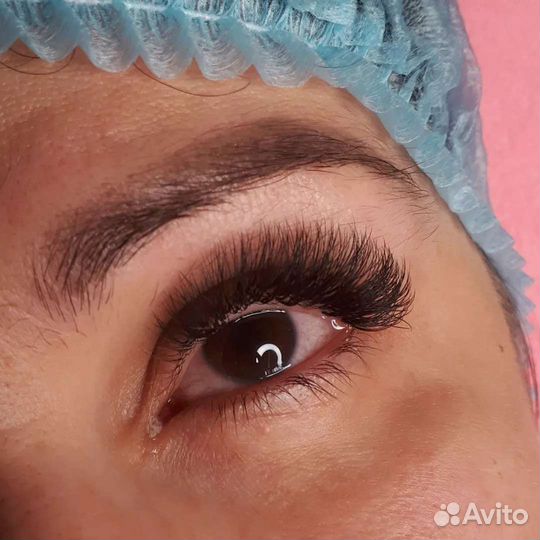 Наращивание ресниц на дому