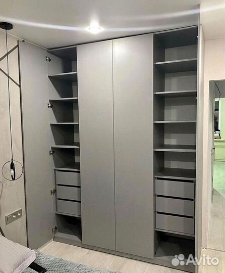 Гардеробная на заказ в прихожую