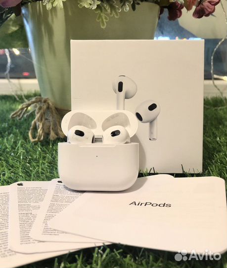 Наушники air pods 3+чехол