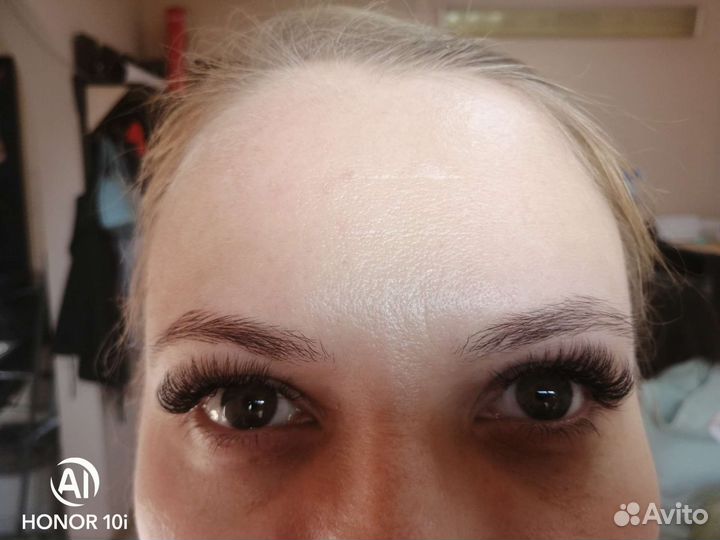 Наращивание ресниц классика, 2 Д