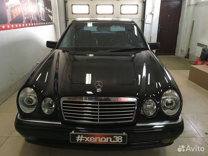 Mercedes-Benz E220 билед линзы MTF, чистка