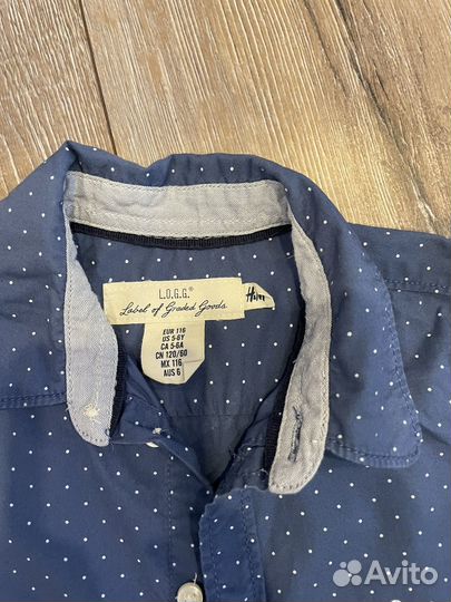 Рубашка для мальчика 116 размер