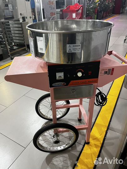 Аппарат для сладкой ваты + тележка