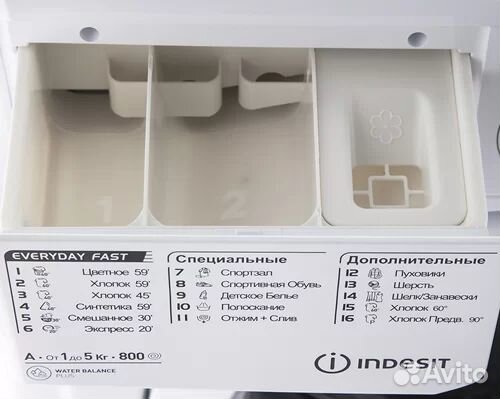 Стиральная машина узкая Indesit EWS B 5085 CIS