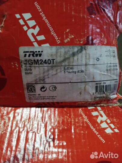 Амортизаторы TRW JGM240T на BMW E39