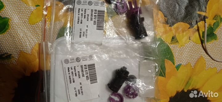 Заглушки для птф и оригинальный разъем