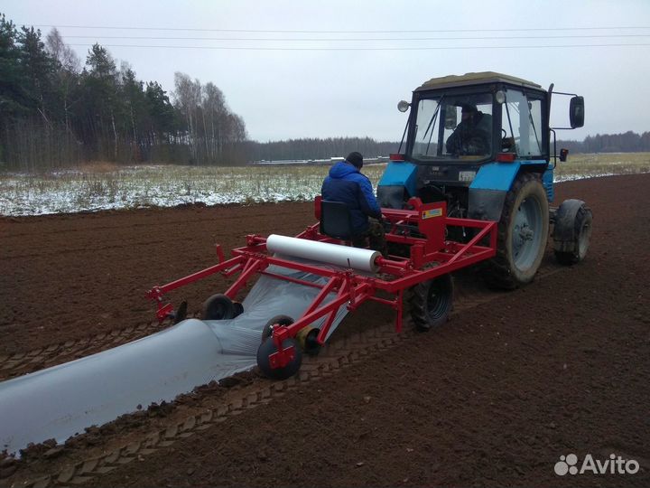 Пленкоукладчик / Грядообразователь ЛидаТехмаш УПТ-1, 2023
