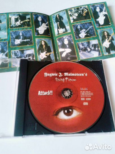 Yngwie Malmsteen's Rising Force (3 CD) цена за все