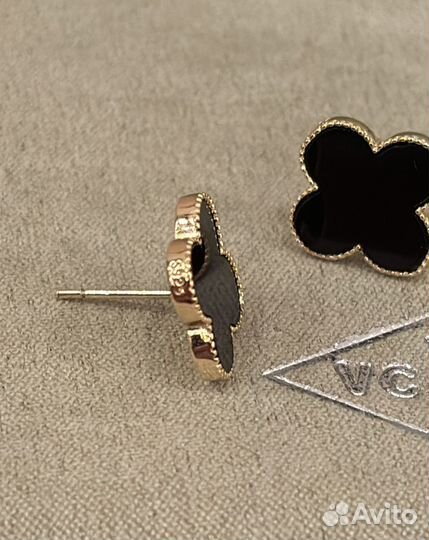 Van Cleef & Arpels серьги Vintage Alhambra