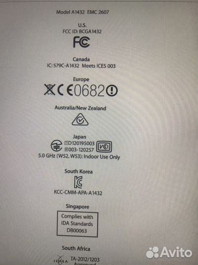 Планшет apple iPad mini