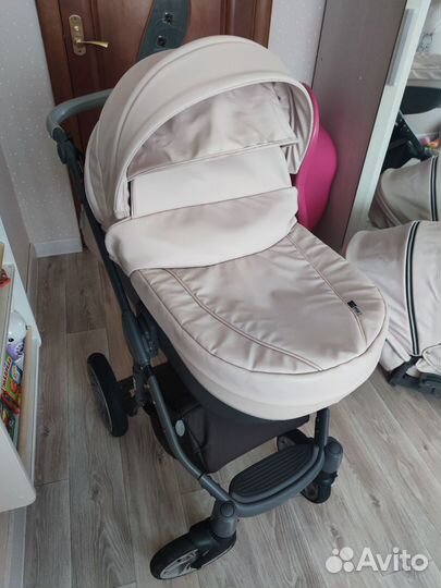 Кoляскa Rоаn Ваss Sоft 3в1 (Romantic pink)