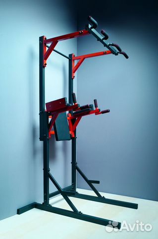 Турник-брусья-пресс напольный