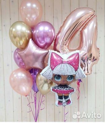 Воздушные шары цифры