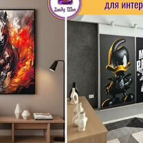 Печать картин на холсте для интерьеров (Опт/розн), Москва