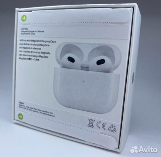 Беспроводные наушники apple airpods 3