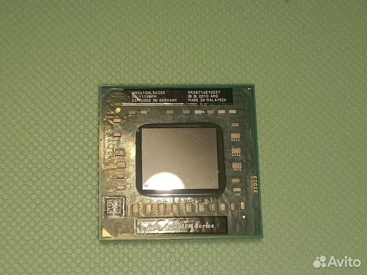 Процессор AMD A6-3400M