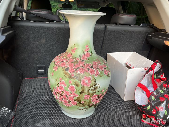 Ваза напольная глиняная