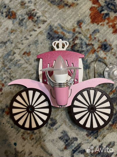 Ночник детский Карета Принцесы