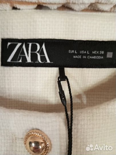 Укороченный жакет Zara