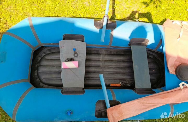Лодка надувная двухместная