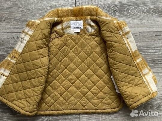 Пальто рубашка Zara для девочки
