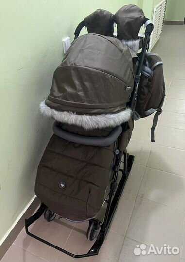 Санки коляска ника 7 8