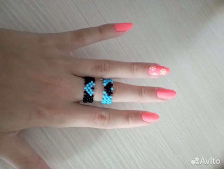 Кольца из бисера