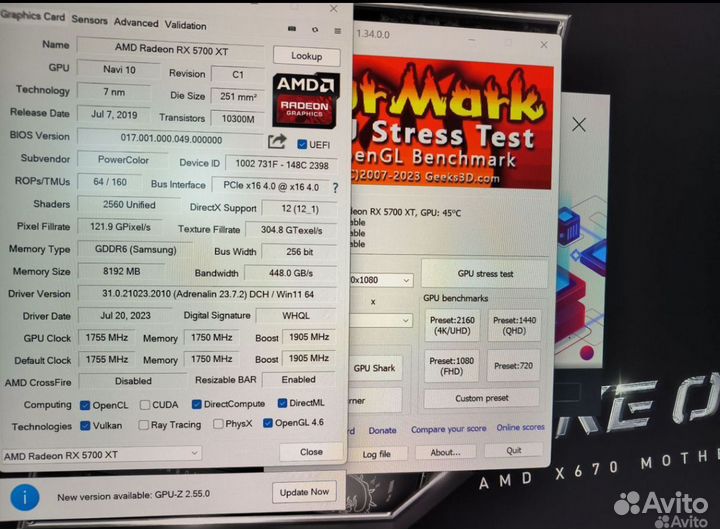 Игровой пк Ryzen 5 5500/RX5700XT/DDR4 16GB (NEW)