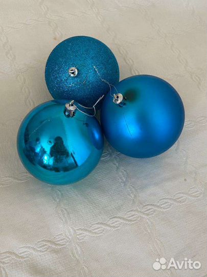 Набор новогодних шаров.цена за все
