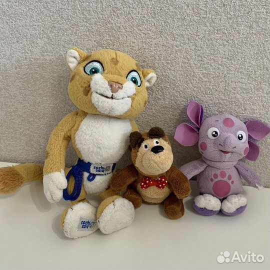 Игрушки герои мультфильмов