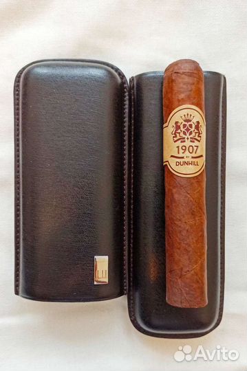 Кожаный чехол для сигар Alfred Dunhill