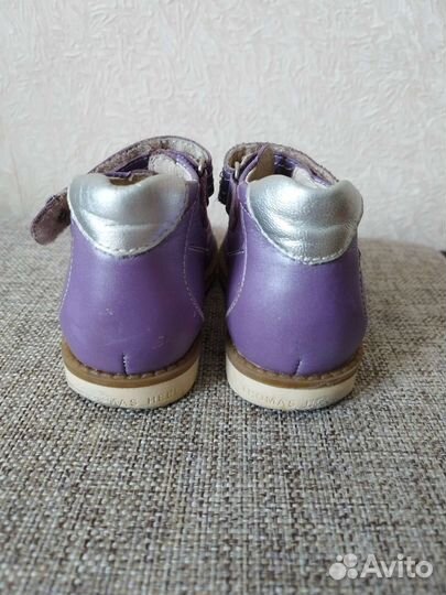 Босоножки из натуральной кожи, размер 24