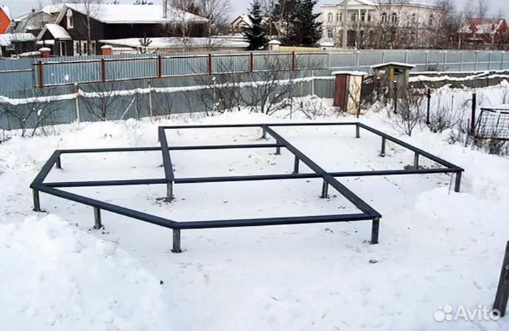 Винтовые сваи под ключ. Ремонт фундамента