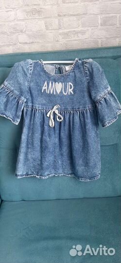 Платье для девочки 92