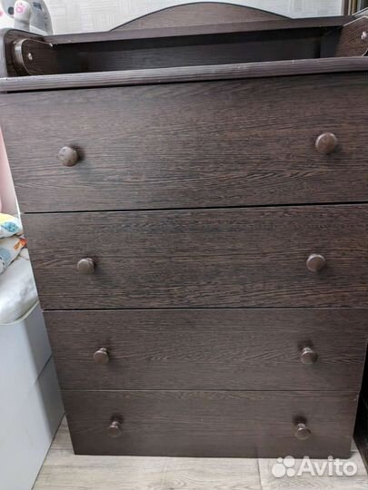 Пеленальный комод 80/64