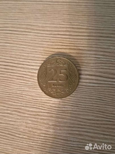 Турецкая лира 25