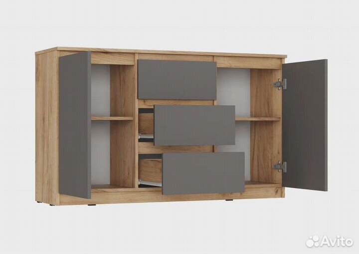 Тумба комод белая