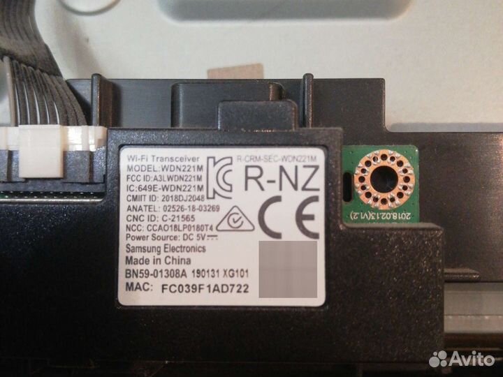 Wi-Fi адаптер WDN221M BN59-01308A телевизор samsun