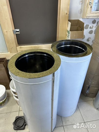 Сэндвич трубы ф300/400 нерж1/нерж